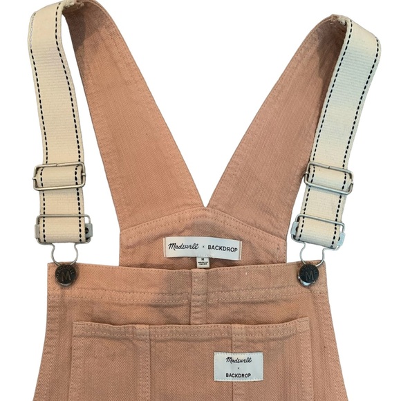 Madewell x Backdrop Studio Hours Garment-Dyed Overalls - Picture 4 of 5